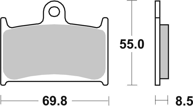 Triumph Tiger Explorer 1200 [BREMBO] - Competition Carbon Keramik Bremsbeläge - 07SU14RC