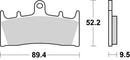 Suzuki Hayabusa [BREMBO] - Competition Carbon Keramik Bremsbeläge - 07SU19RC