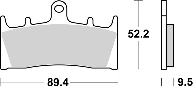 Suzuki Gsx 1300 R Hayabusa [BREMBO] - Competition Carbon Ceramic Brake Pads - 07SU19RC