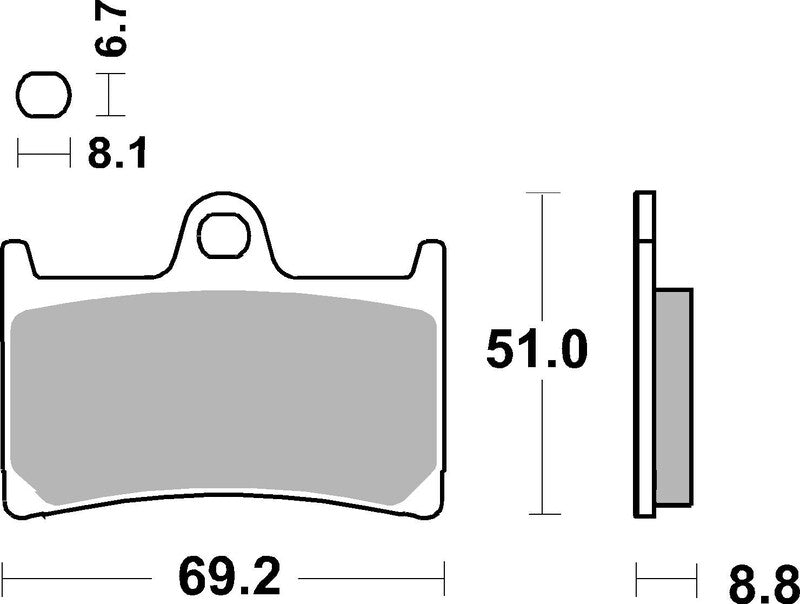 Yamaha Tracer 900 [BREMBO] - Competition Carbon Ceramic Brake Pads - 07YA23RC