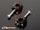 Husqvarna Supermoto [RENTHAL] - 36Tech handlebar mounts Ø36mm Fatbar®36 KTM/Husqvarna