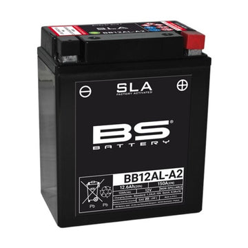 Yamaha Xv 535 Virago [BS BATTERY] - SLA Maintenance Free Battery Factory Activated - BB12AL-A2