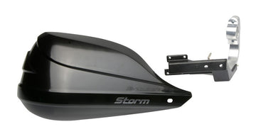 Triumph Trident 660 [BARKBUSTERS] - Storm Hanguads Set Einpunkt-Klemmhalterung-Lenkerende Ø22mm Schwarz