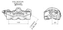 Ktm Super Duke 1290 [BREMBO] - M50 front left brake caliper titanium Ø30mm