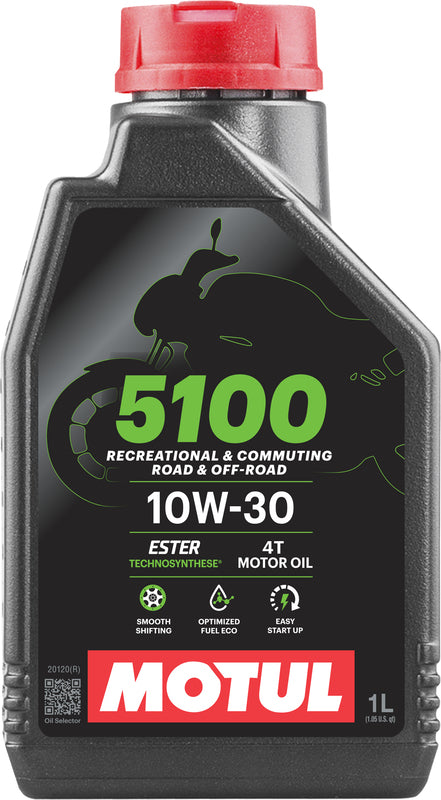 Motorenöl 10W30 4T 1 Liter für Motorräder [MOTUL]