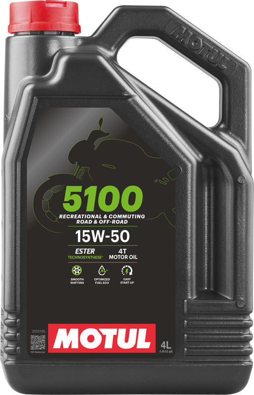 Engine oil 15W50 4T 4L for motorcycles [Motul]