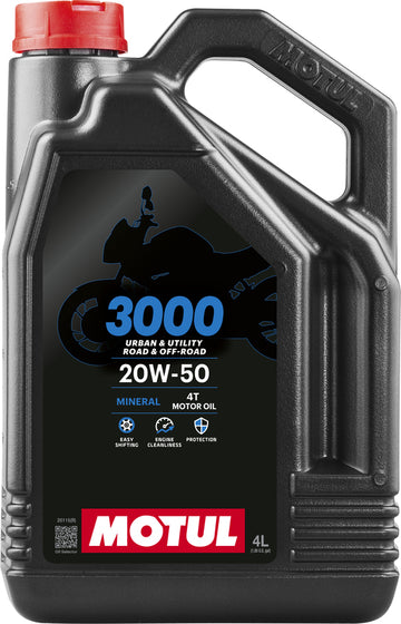 Motorenöl 20W50 4T 4L für Motorräder [MOTUL]