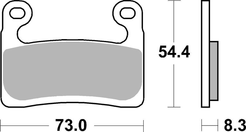 Bmw S 1000 [BREMBO] - Racing Carbon-Keramik-Bremsbeläge - 07GR90RC