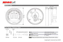Bmw R Ninet Urban G [KOSO] - DL-04 Tachometer/Tachometer - BMW R Nine T-3