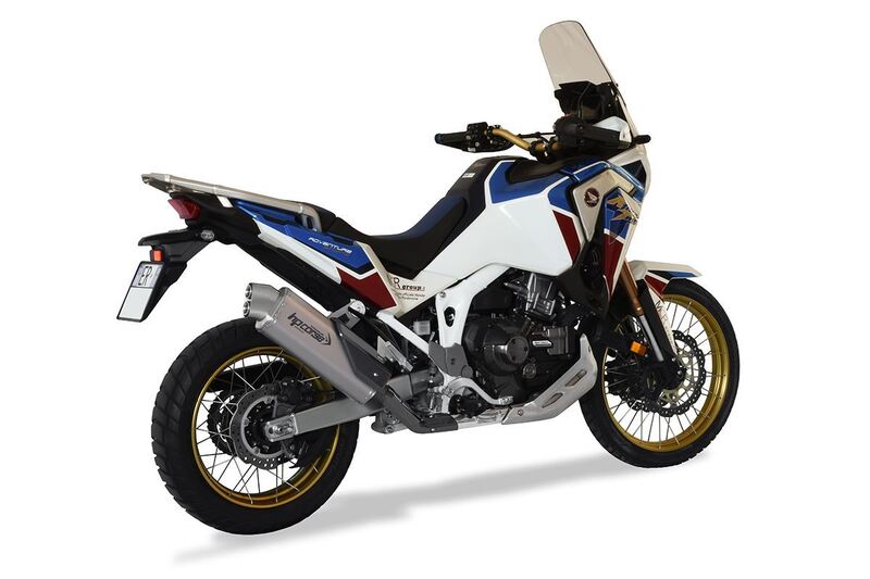 Honda Crf 1100 L Africa Twin [HP CORSE] - 4-Track R Slip On rear silencer