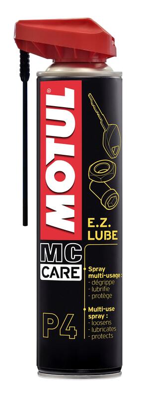 Motorcycle multi -purpose lubricant spray 400ml - Motul MC Care P4 e.Z. Lube