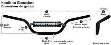 Honda XL 1000 [RENTHAL] - MX/Enduro 7/8" 971 RC handlebars