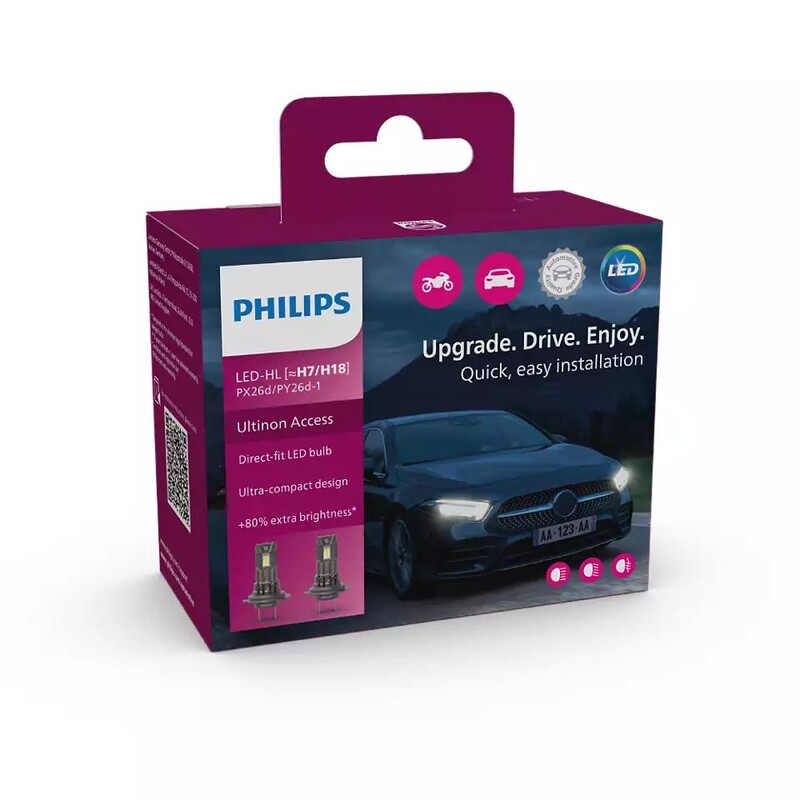 Suzuki Gsf 650 [PHILIPS] - H7 Ultinon Access Moto Glühlampe 12V/55W - 1 Stck.