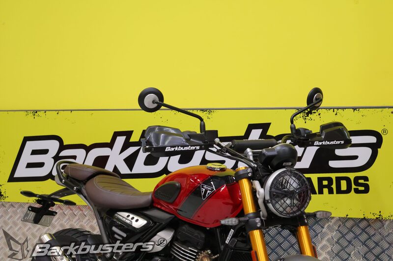 Triumph Scrambler 400 [BARKBUSTERS] - Hardware-Kit Zweipunktbefestigung Alu