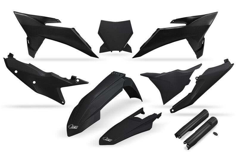 Ktm Sx-F 250 [UFO] - Standard plastic kit without fork protectors - Black