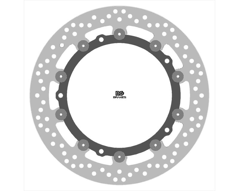 Bmw R 1300 Gs Trophy [NG BRAKE DISC] - round floating brake disc