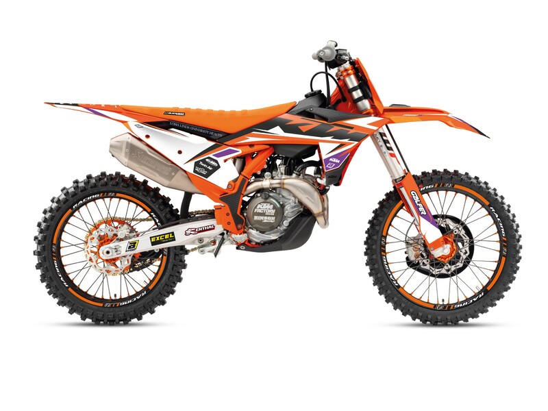 Ktm Sx 250 [BLACKBIRD] - Dream Graphic 5 Deco Kit - Chrome EFX Version