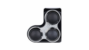 Motorrad Tasterarmatur mo.switch basic, 3 Taster Schwarz/Silber [MOTOGADGET] - 0