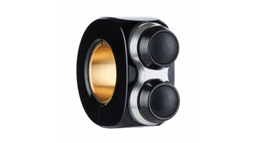 Motorcycle buttons Mo.Switch Basic, 2 button black/silver [MotoGADGET]