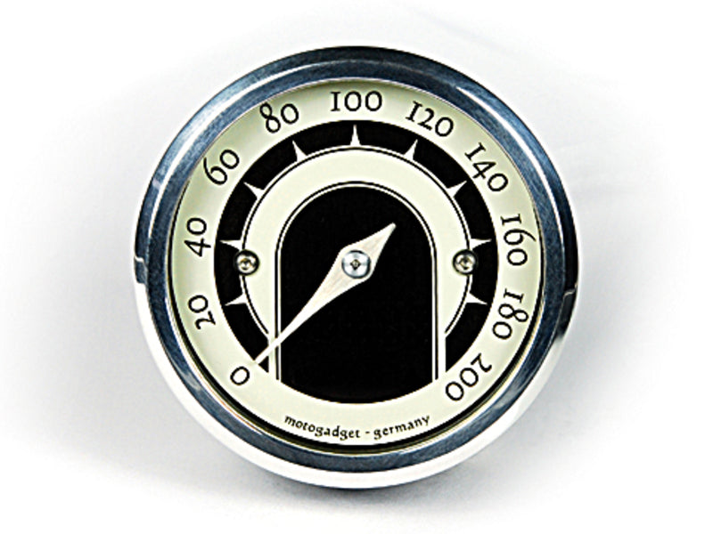 Analogous Tacho Motoscope Tiny Speedster, Polished Ring [MotoGadget]