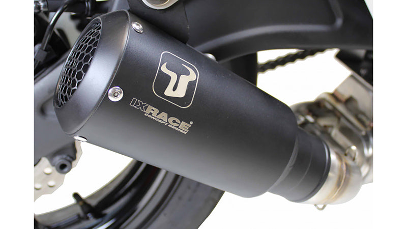 Honda XL 750 [IXRACE] - MK2 stainless steel muffler for Honda XL 750 TRANSALP, 23- (RD16) (Euro 5)