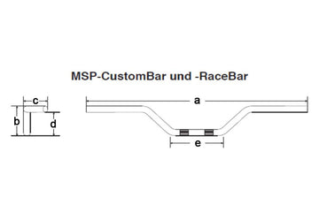 Kawasaki Vn 1600 Classic [FEHLING] - Custom Bar High 850 mm Chrome