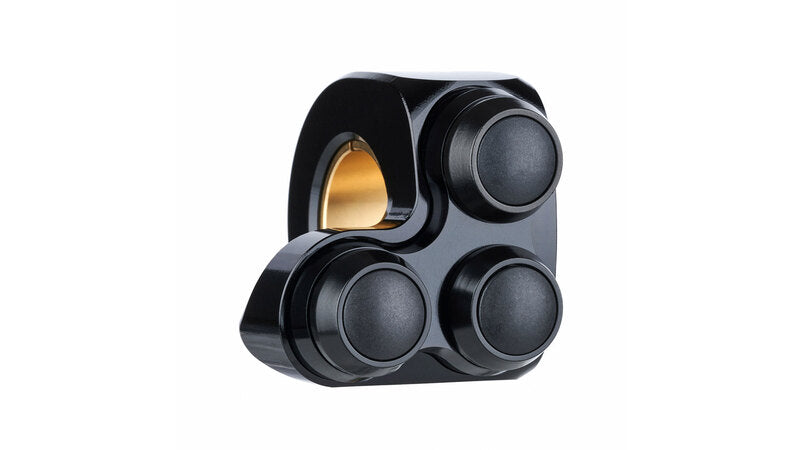 Motorrad Tasterarmatur mo.switch basic, 3 Taster Schwarz [MOTOGADGET]