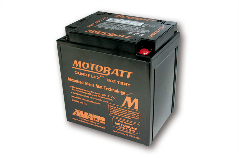 Moto Guzzi California 2 Vt 1000 [MOTOBATT] - Battery MBTX30UHD, Black