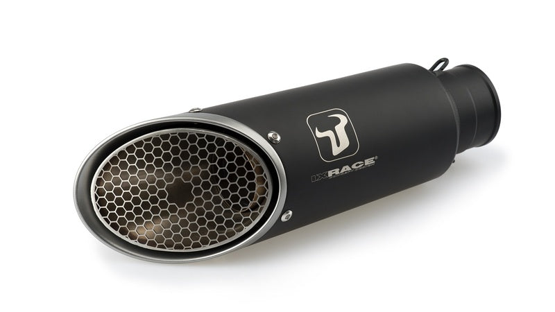 Kawasaki Ninja 1000 [IXRACE] - MK1 stainless steel slashcut rear silencer, Kawasaki Ninja 1000 SX, 20-