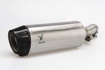 Ktm 890 Duke R [IXRACE] - Desert stainless steel muffler for KTM 790 Duke 18-, 890 Duke R 20- (Euro 4+5)