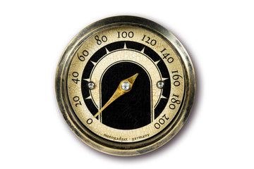 Analog Tascho MST Vintage brass ring for motorcycles [MotoGadget] - 0