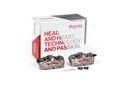 Kawasaki Ninja 1000 [BREMBO RACING] - GP4-RS Pair of front radial brake calipers 4 pistons Ø3mm