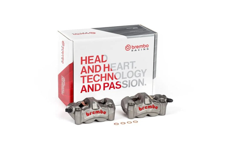 Hypermotard 939 [BREMBO RACING] - M5 Paar Radial-Bremssattel vorne 4 Kolben Ø3mm