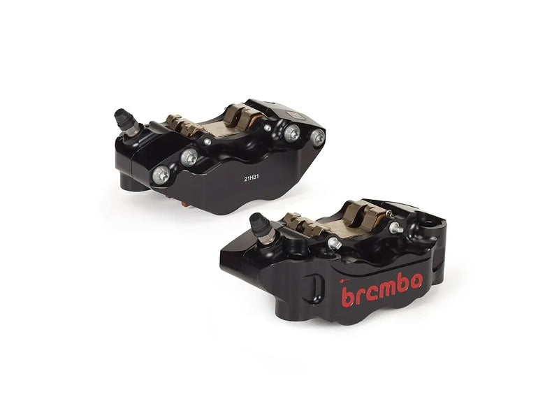 Ktm Super Duke 1290 [BREMBO RACING] - UPGRADE GP4-RB 4-piston brake calipers (pair) front, Ø 30/34 mm