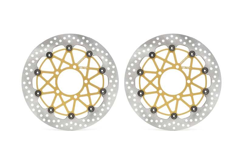 Triumph Speed ​​Triple 1200 Rs [BREMBO RACING] - UPGRADE Supersport pair of floating brake discs - 208973756