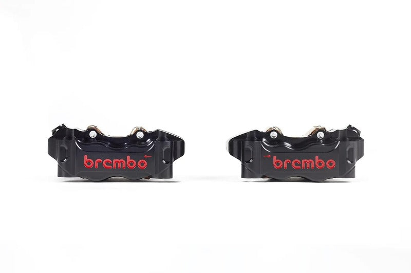 Yamaha Tracer 9 Y-Amt [BREMBO RACING] - UPGRADE GP4-RB 4-piston brake calipers (pair) front, Ø 30/34 mm