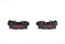 Yamaha Tracer 9 Y-Amt [BREMBO RACING] - UPGRADE GP4-RB 4-piston brake calipers (pair) front, Ø 30/34 mm