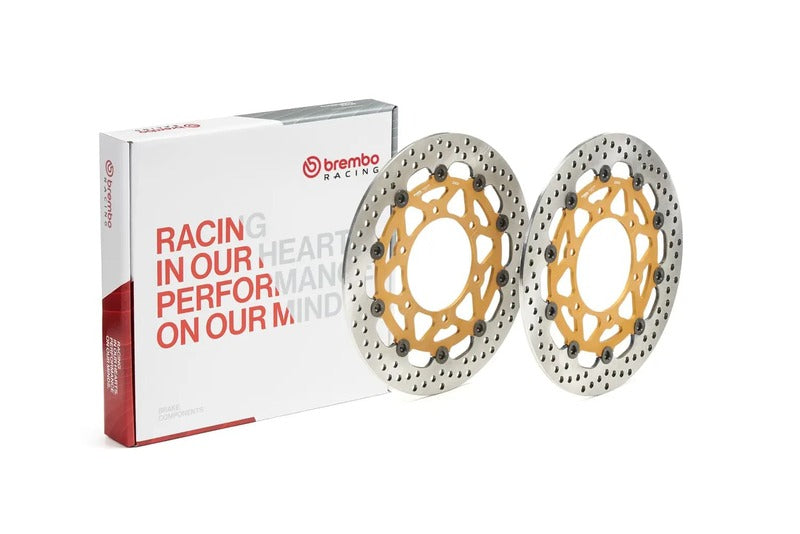 Suzuki Gsx S1000Gx [BREMBO RACING] - UPGRADE Supersport round floating brake discs - in pairs