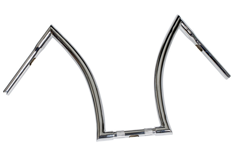 Honda Vt 750 [HIGHWAY HAWK] - Bad Ape 1 inch handlebar with 3 holes, 800mm wide 440mm high, chrome