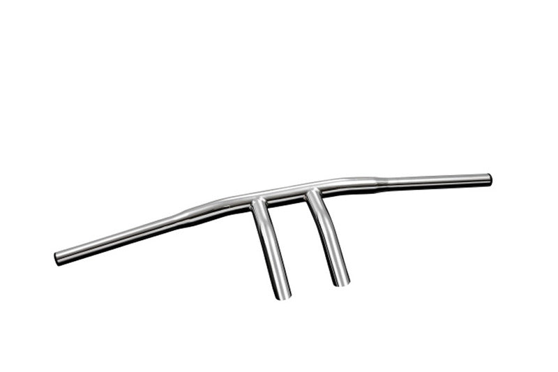 Yamaha Xvs 650 [HIGHWAY HAWK] - Wishbone handlebar, 1 inch (25.4 mm), 800 mm wide, 200 mm high, 100 mm clamp, chrome-plated