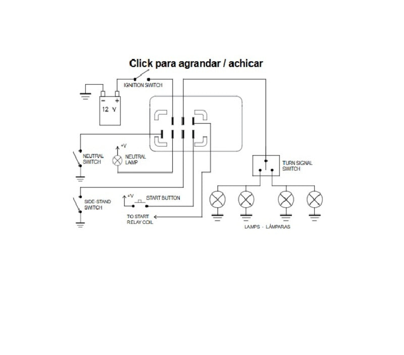 Suzuki Dl 1000 V Strom [TECNIUM] - by DZE flasher relay (2+2) X 21W / LED