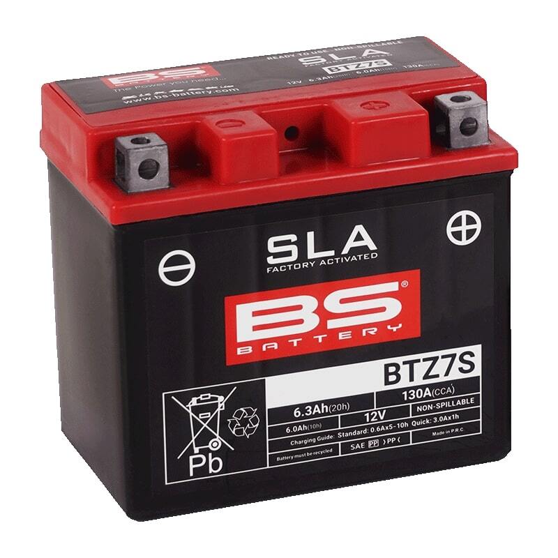 Husqvarna Te 250 H8 [BS BATTERY] - SLA Maintenance Free Battery Factory Activated - BTZ7S (FA)