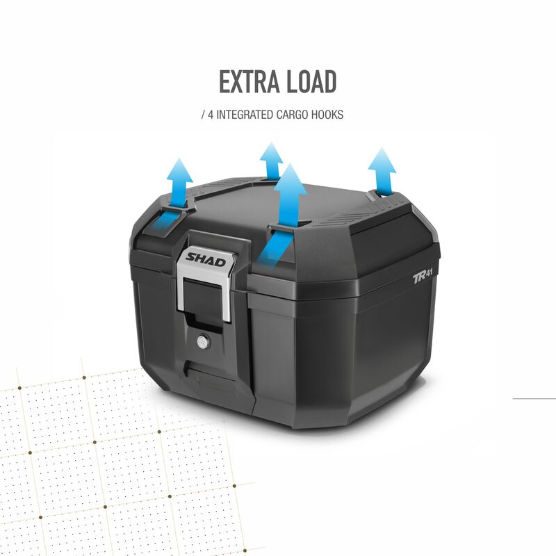 Honda X-Adv [SHAD] - Top Case Terra TR41 Black