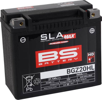 Moto Guzzi Quota 1100 [BS BATTERY] - SLA Maintenance Free Battery Factory Activated - BGZ20HL