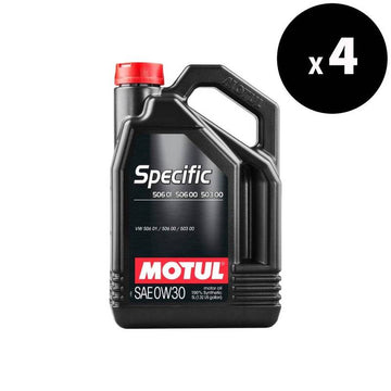 Spezifisches Motoröl 0W30 5L 4er-Pack [Motul]