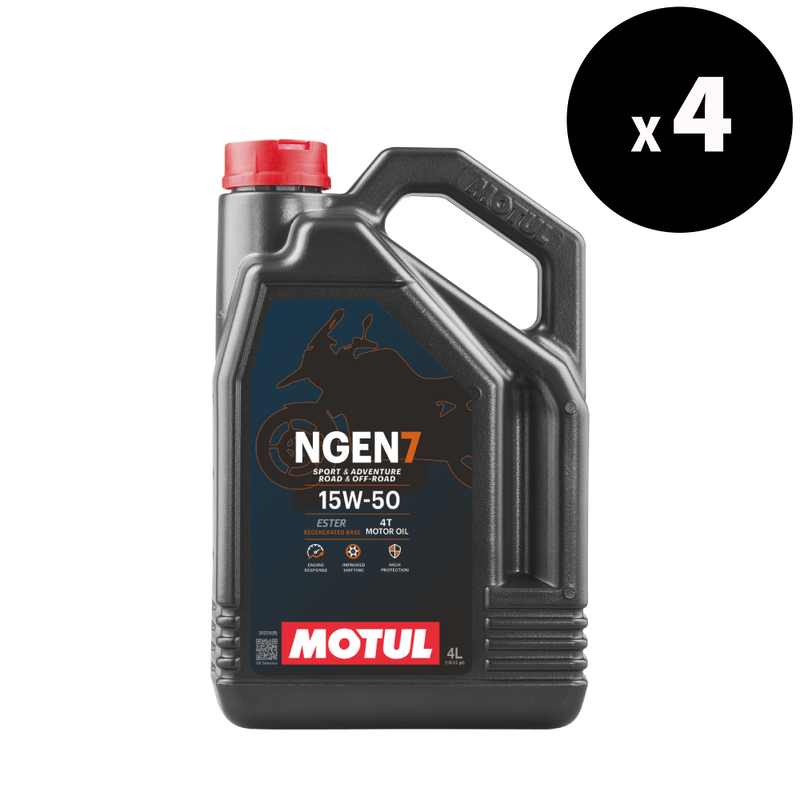 NGEN 7 4T Motoröl 15W-50 1L 12er-Pack [Motul]