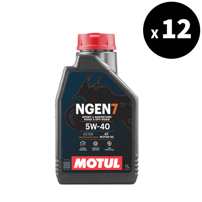 NGEN 7 4T Motoröl 5W-40, 1L, 12er-Pack [MOTUL]