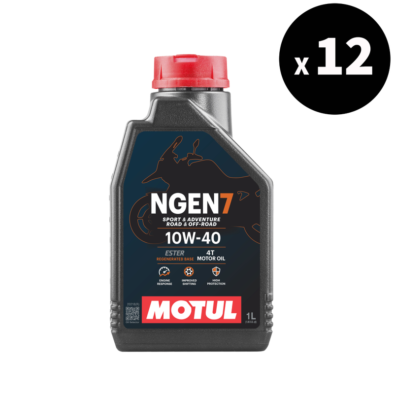 NGEN 7 4T motor oil 10W-40 1L 12-pack [Motul]