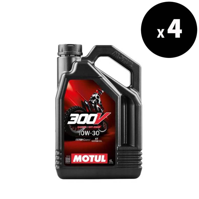 Motor oil 10W30 4T for off road racing 4L - Motul 300V