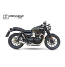 Triumph Street Twin [IXIL] - Slip On Ironhead Conical Schalldämpfer (rechts + links)